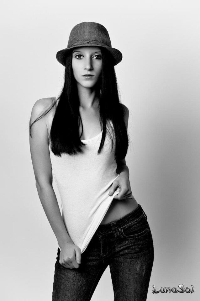 Female model photo shoot of Bridgette Earney by LunaSol Photos