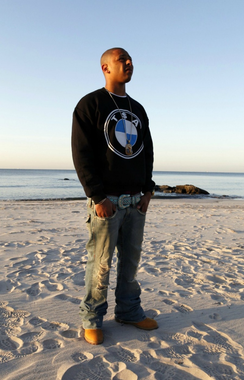 Male model photo shoot of Young Stack Bundles