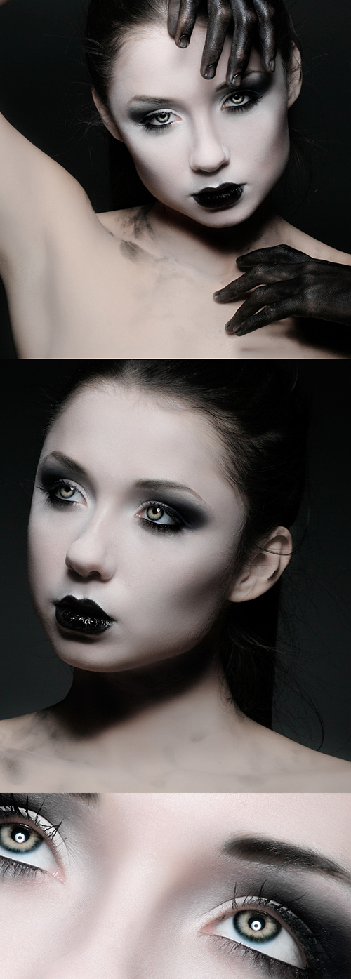 Female model photo shoot of Makeup by Rahela and Raisa Diazmercado by Shawn Monroe
