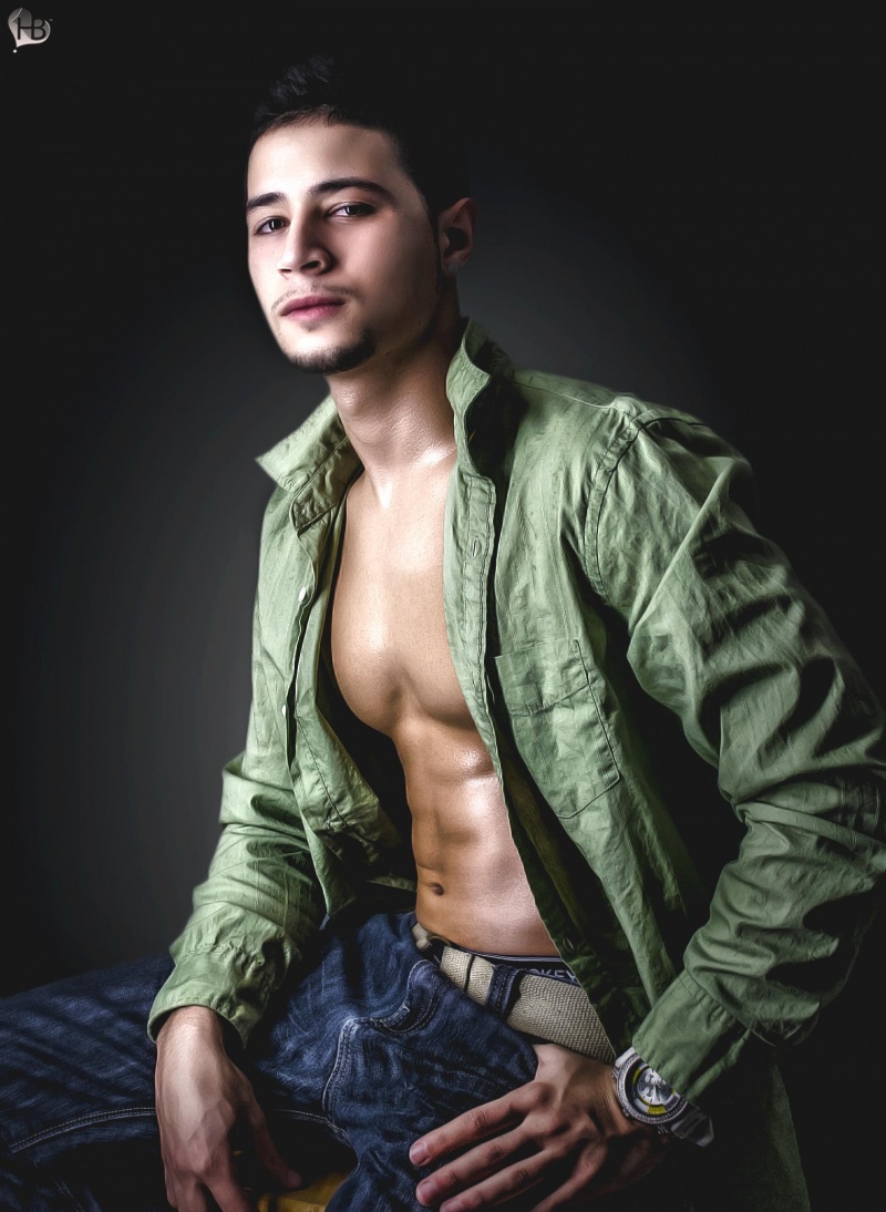 Male model photo shoot of Ray Geins by Mister Harts of NYC in Brooklyn
