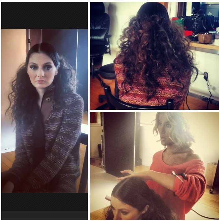 Female model photo shoot of Anya K 4 U , hair styled by Anya K 4 U 