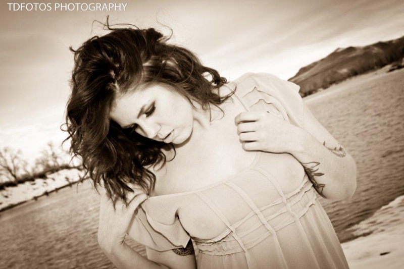 Female model photo shoot of dancerleggs0416 by TD fotos in Boise, ID