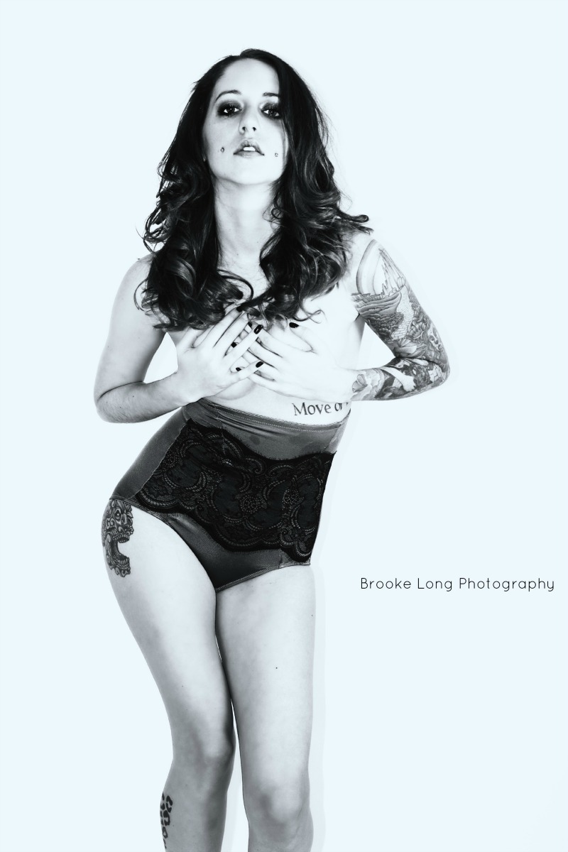 Female model photo shoot of Brooke Long Photography and Exie S