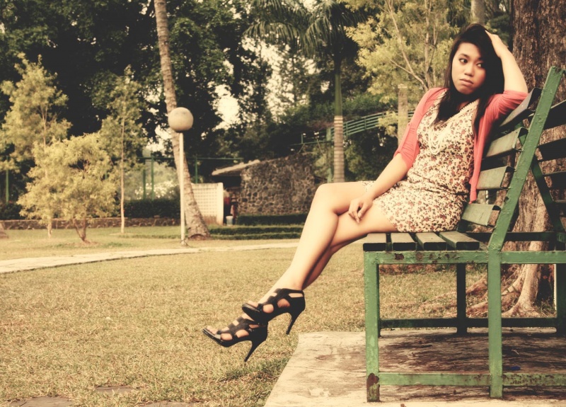 Female model photo shoot of devita flynn in taman cibubur