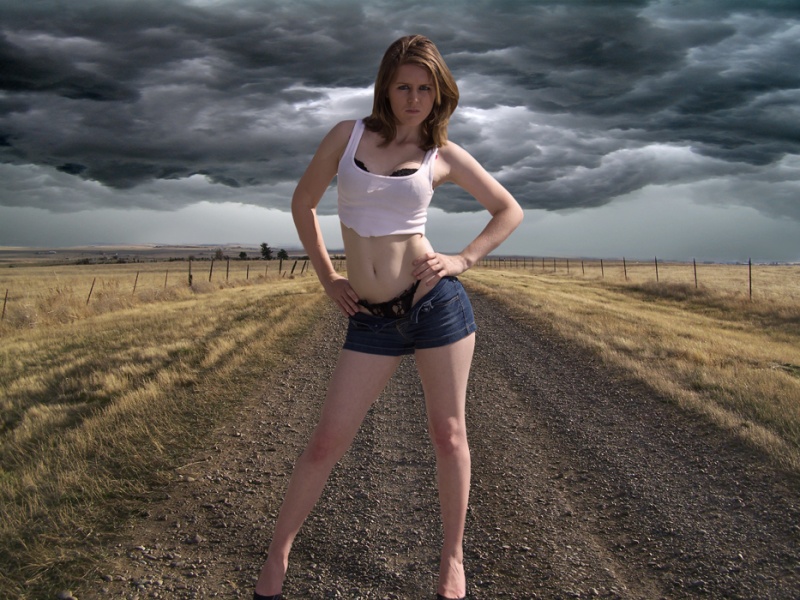 Female model photo shoot of Melissa Cavender by Pixel JunkiE Effigy