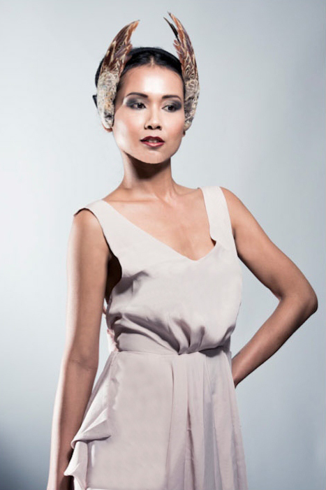 Female model photo shoot of Amaryllis Angel, clothing designed by VV DESIGN