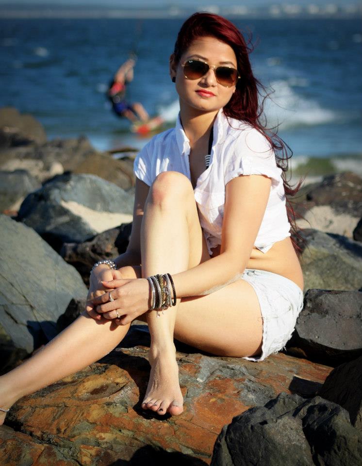 Female model photo shoot of Namrata Upadhyaya