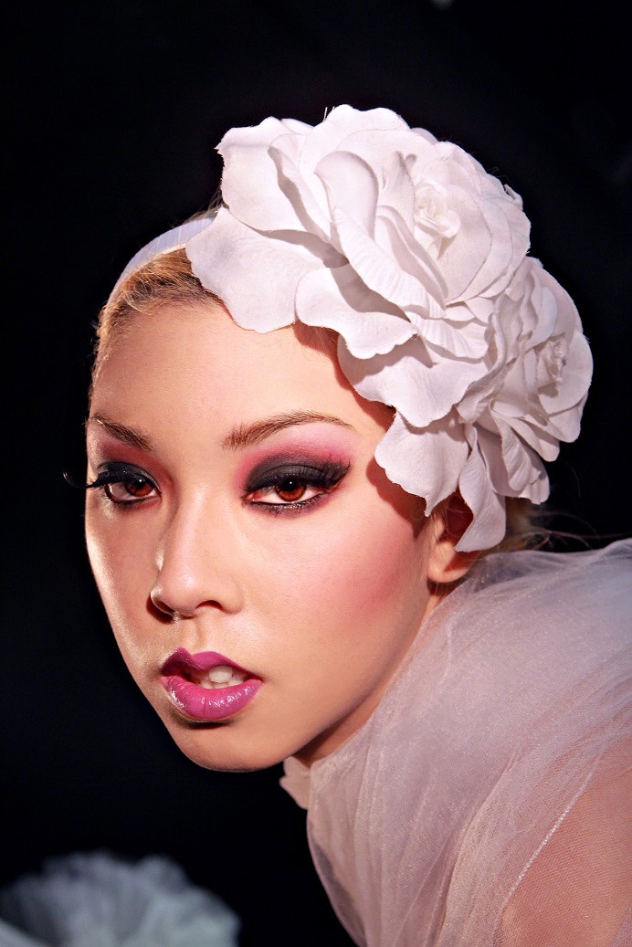 Female model photo shoot of Face4ward Makeup and V Ellie in Santa Clara, CA