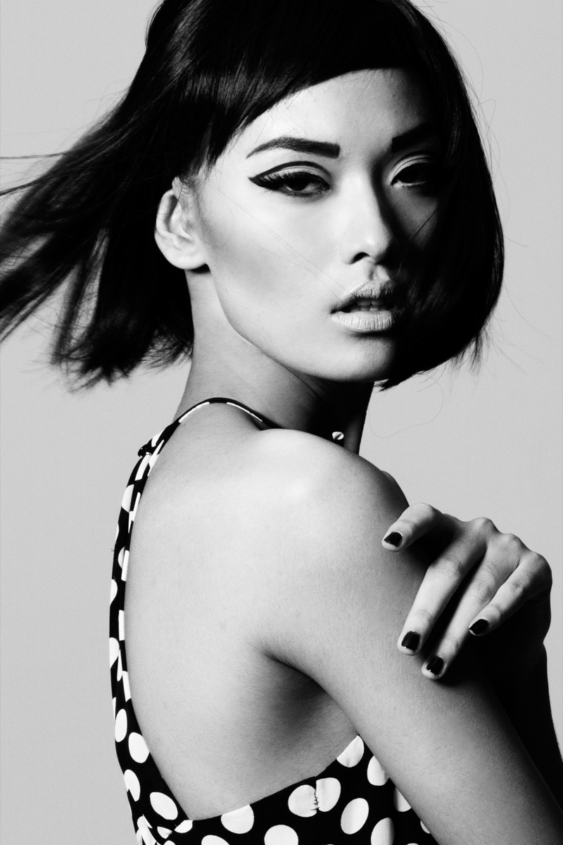 Female model photo shoot of Yuli Lilac in Jakarta