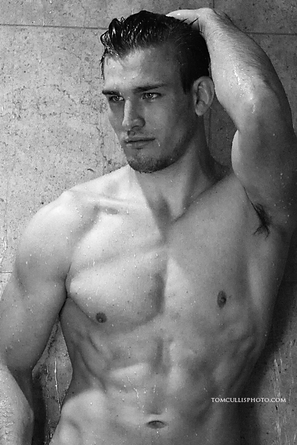 Male model photo shoot of William Jameson by Tom Cullis