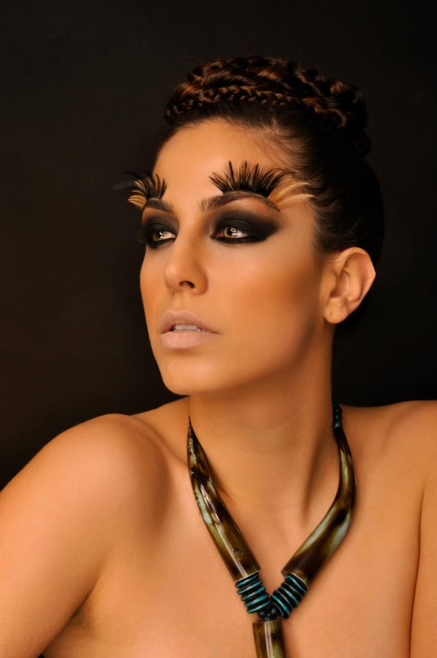 Female model photo shoot of Fernanda S, makeup by CJ Jetphukthai
