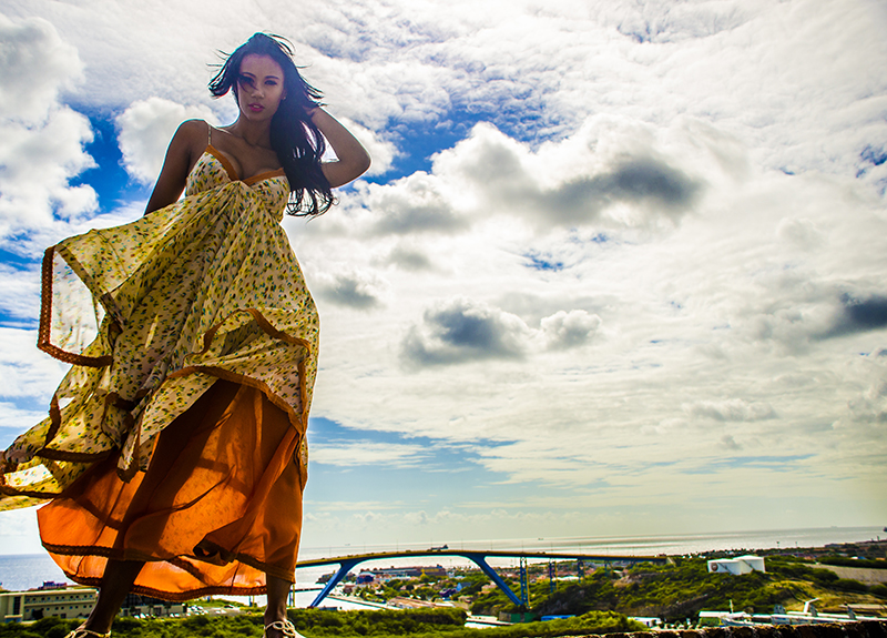 Female model photo shoot of Divi design in Willemstad, Curacao