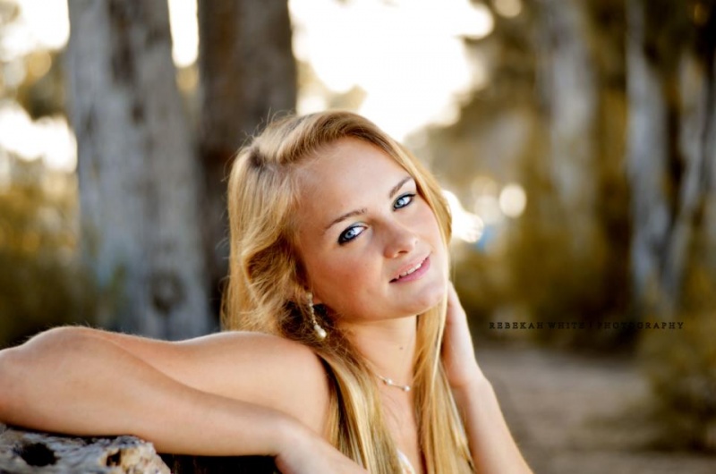 Female model photo shoot of rebekah white photo in vero beach florida