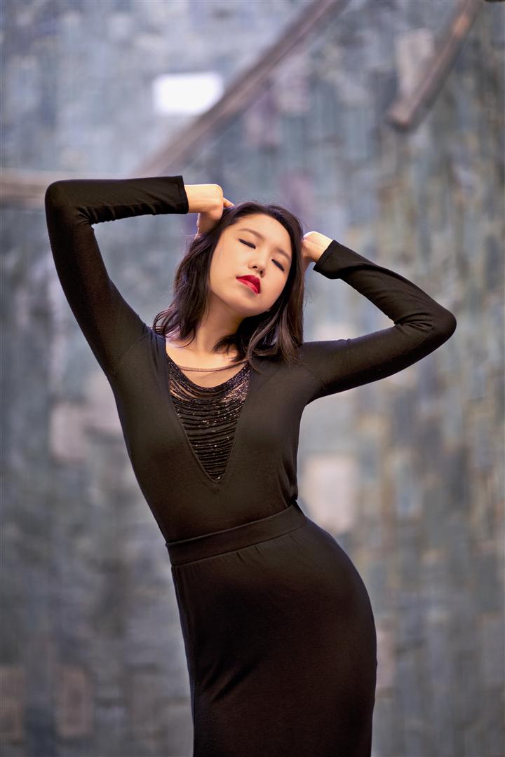 Female model photo shoot of Yuri K 