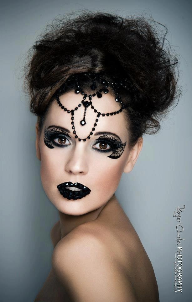 Female model photo shoot of Make-up by Gem