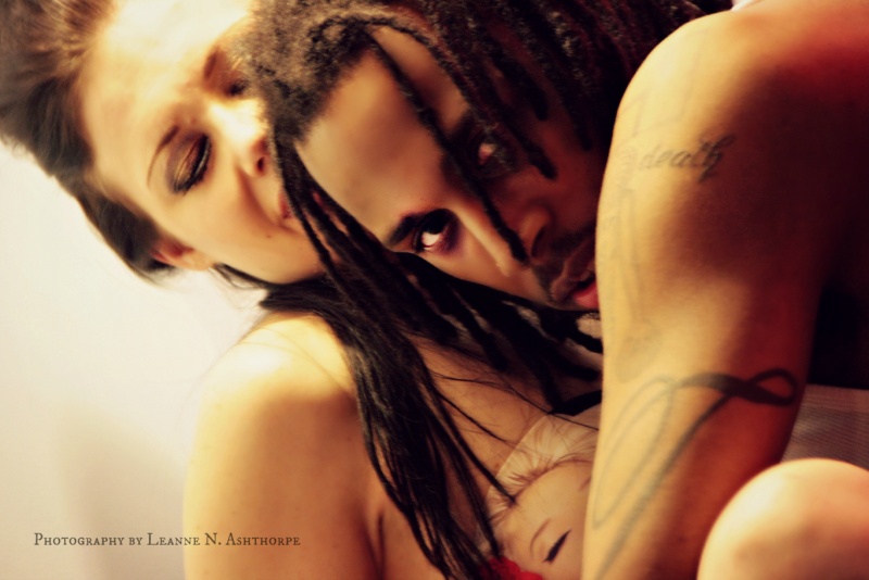 Female and Male model photo shoot of Photography by L N A  and TeeWhyTatted