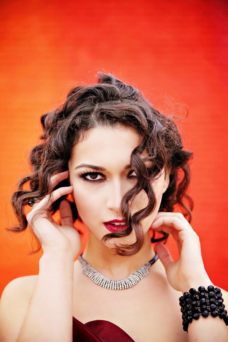 Female model photo shoot of SashaRenee by Cinnamon Dreams , hair styled by Natalie Greagor, makeup by Stephanie Rangel MUA