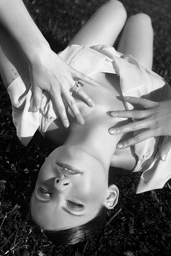 Female model photo shoot of Sophia Hohryakova by Molly M Her in CA