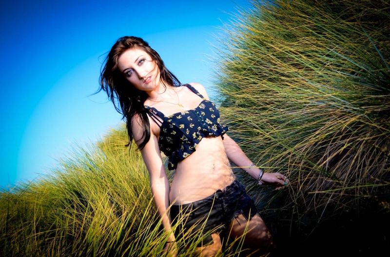 Male and Female model photo shoot of Gene Dunn Photography and Lia Phillips in Sand Dunes