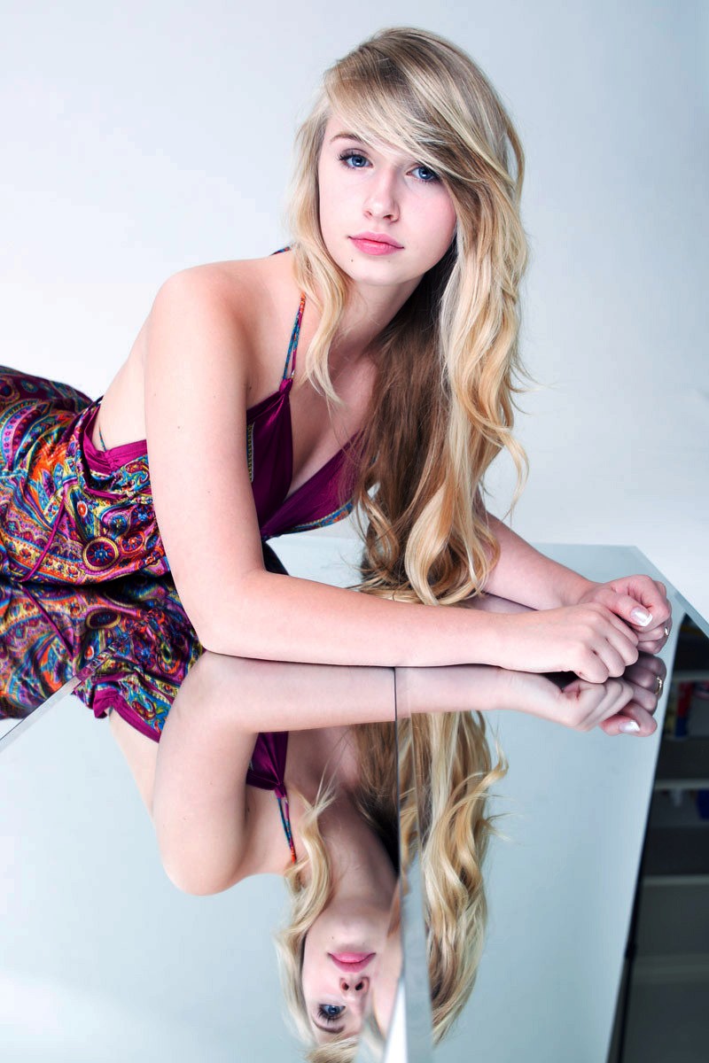 Female model photo shoot of Megan Devine in Nimai Malle