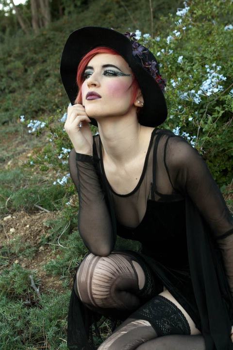 Female model photo shoot of Kitty Von Kowski