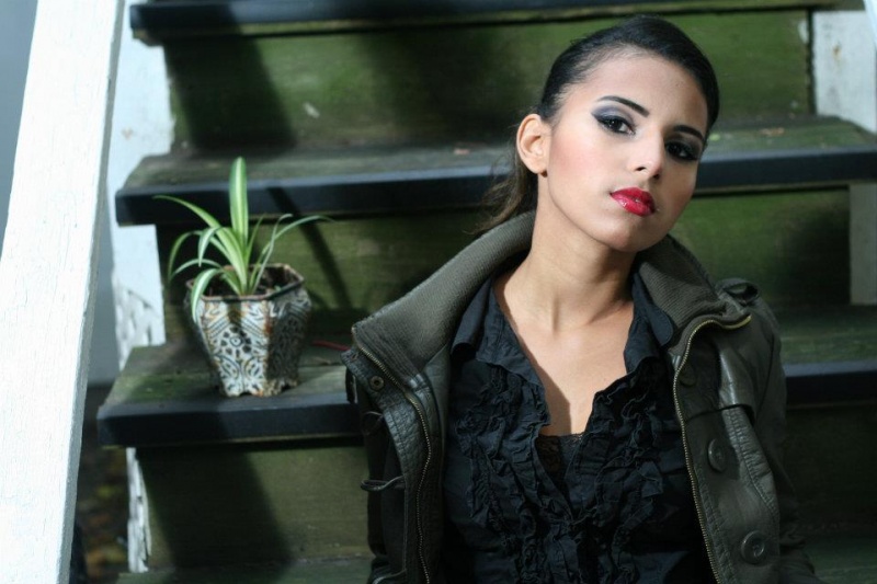 Female model photo shoot of Rosmery Arevalo in chicago