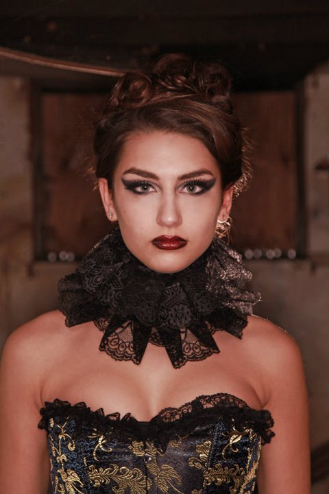 Female model photo shoot of ND makeUPart