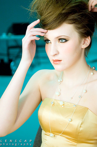 Female model photo shoot of Alina Burya 2012