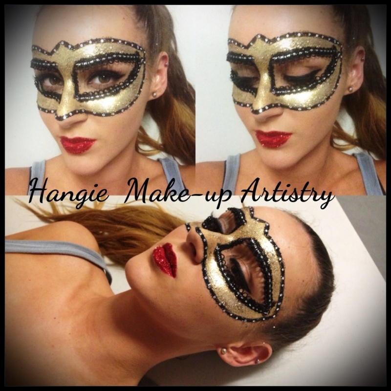 Female model photo shoot of Hangie Make-up Artistry in Sydney