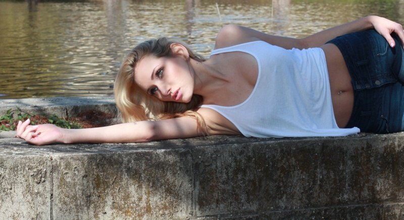 Female model photo shoot of Rachel Esposito by Anthony Lorenz