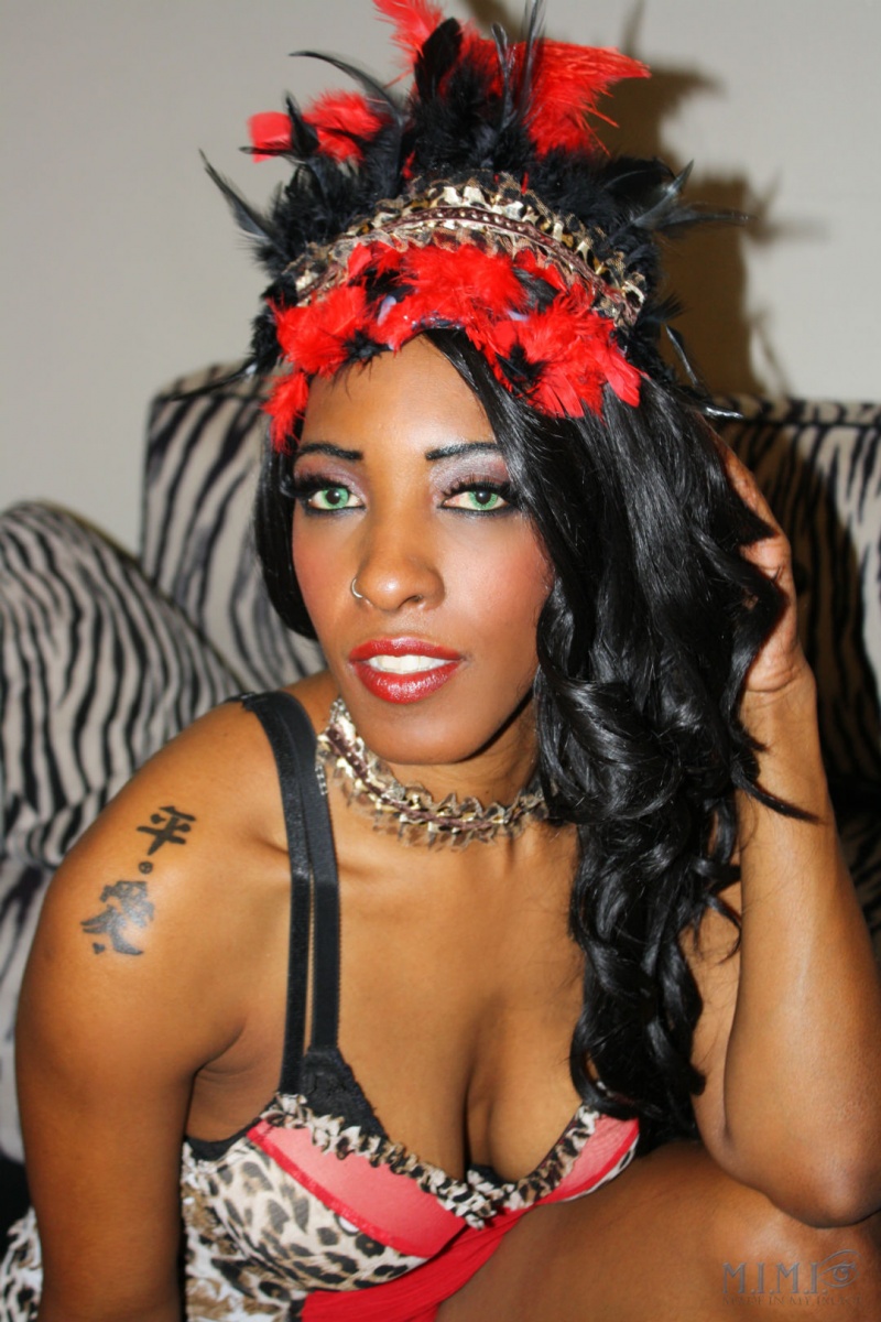 Female model photo shoot of Queen Paradise, makeup by Makeup By MiMi