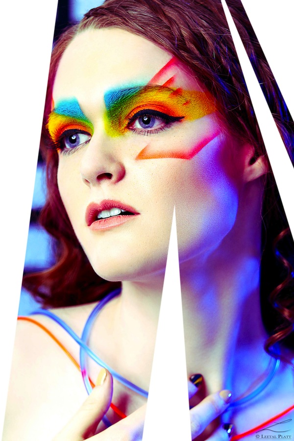 Female model photo shoot of Leetal Platt, makeup by Angela Ivana