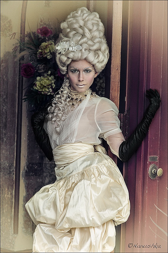 Female model photo shoot of The Updo Guru in Model: Brittany Lynn Wardrobe: Sofistafunk The Skirt Co