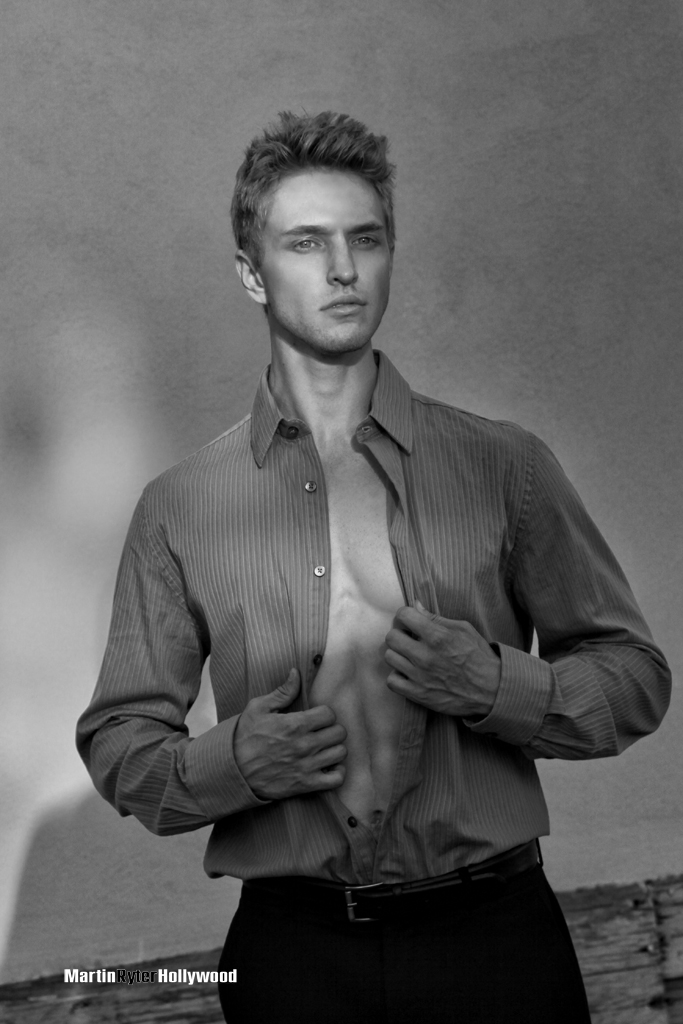 Male model photo shoot of Austin Brook by Martin Ryter Studio