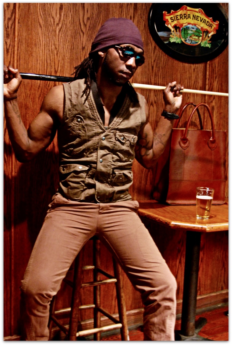 Male model photo shoot of Rico Campbell