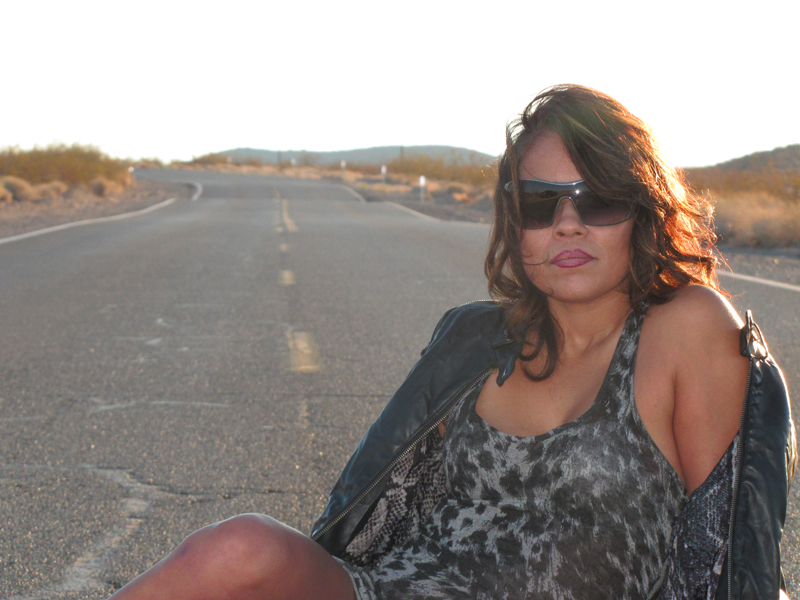 Male and Female model photo shoot of 1215 Productions and Nikki Kat in Death Valley