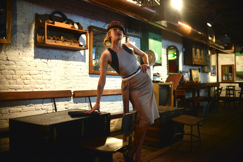 Female model photo shoot of Olivia Gossett in NYC