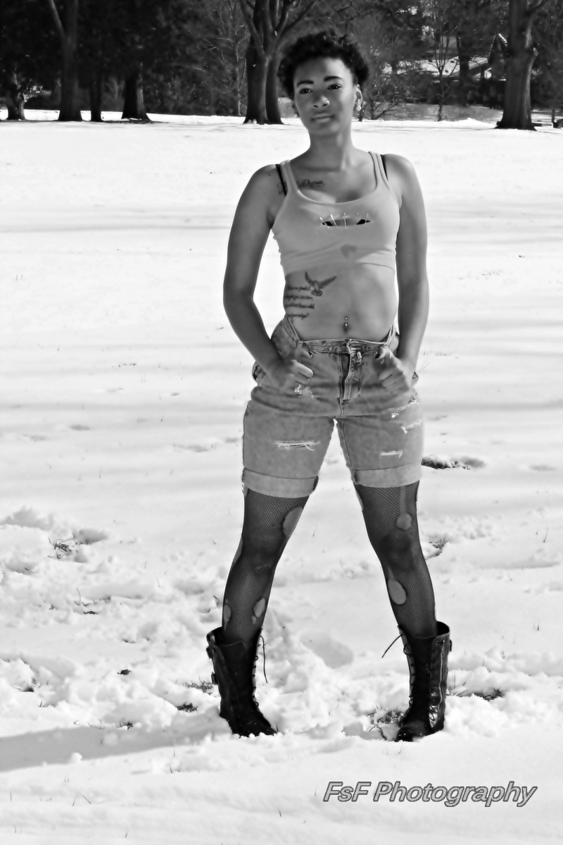 Female model photo shoot of TYRI  in Toledo,OH