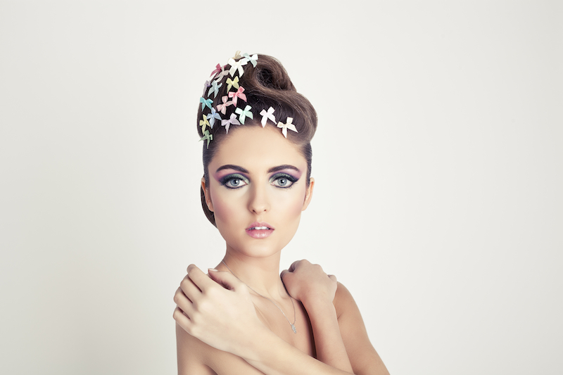 Female model photo shoot of Lindsey Kane Makeup  in London