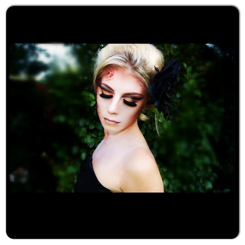 Female model photo shoot of Marina Morecroft Makeup