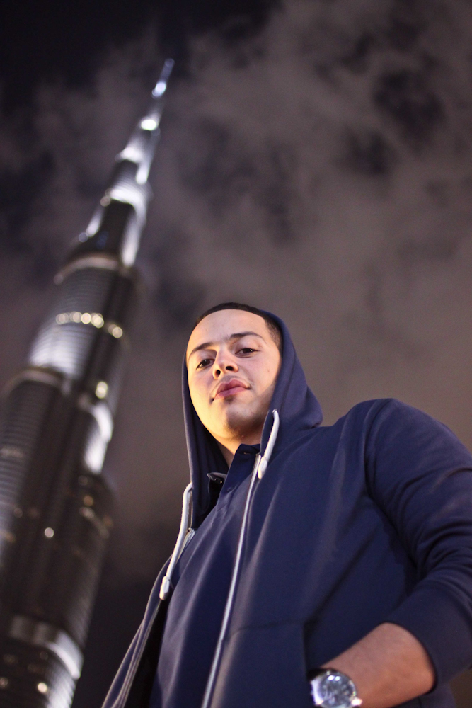 Male model photo shoot of Emad Bella in Burj Khalifa