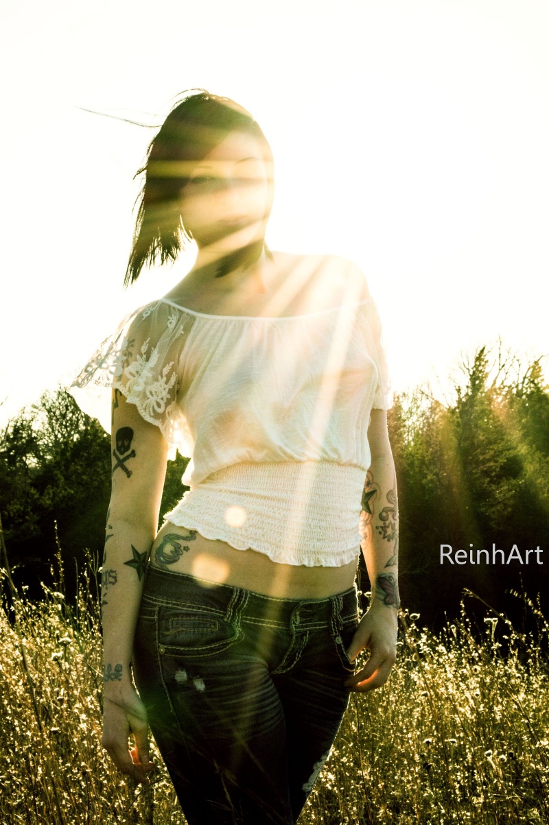 Female model photo shoot of Brea Creech by Reinhart