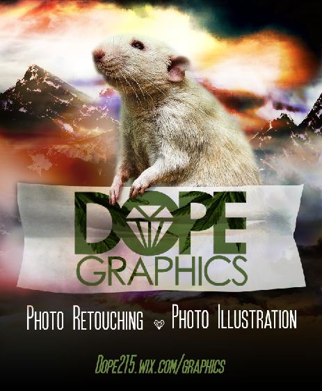 Male model photo shoot of DOPE GRAPHICS
