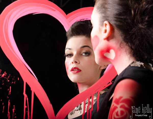 Female model photo shoot of Makeup Art and Beauty in Hensmans Hair Salon Milton Keynes