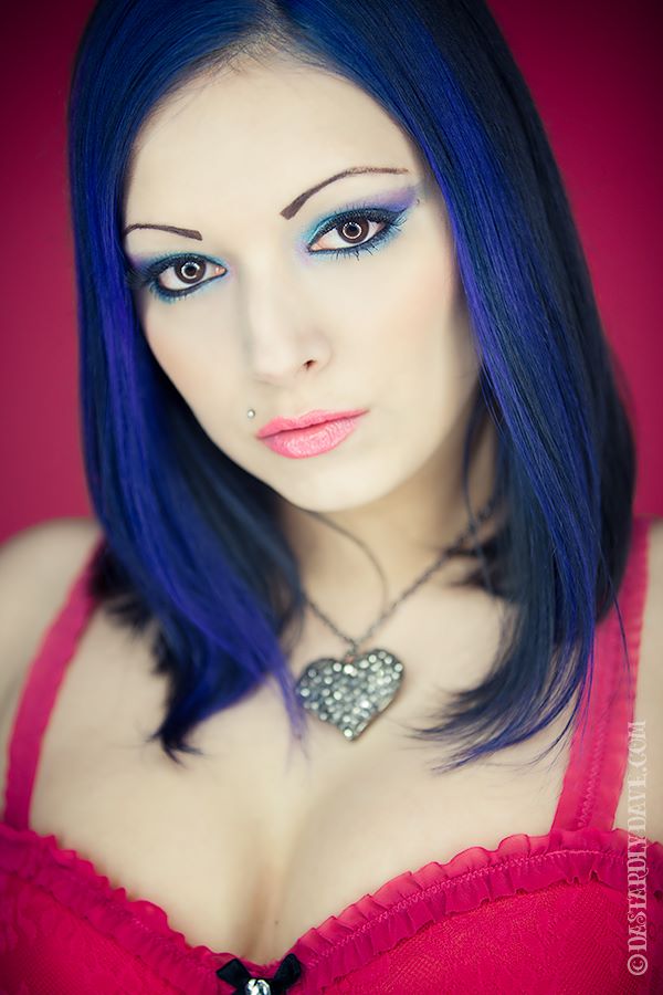Female model photo shoot of Blu Jess in SOPHA Studios