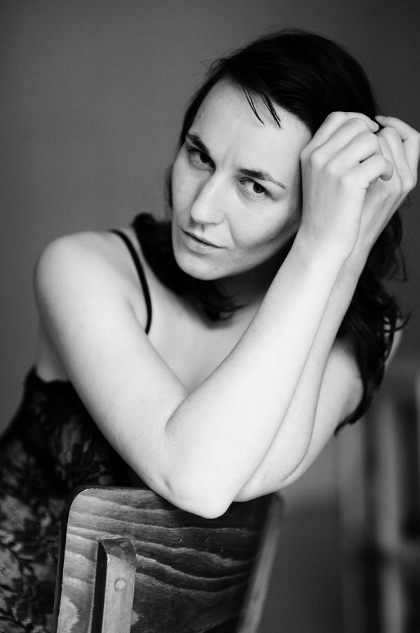 Female model photo shoot of jana - berlin