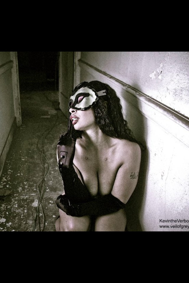 Female model photo shoot of Dark Arabian