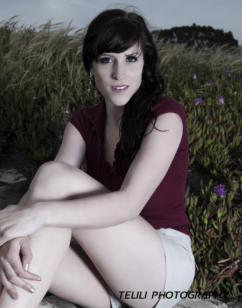 Female model photo shoot of Emily Noelle by Telili Photography in Santa Cruz, CA
