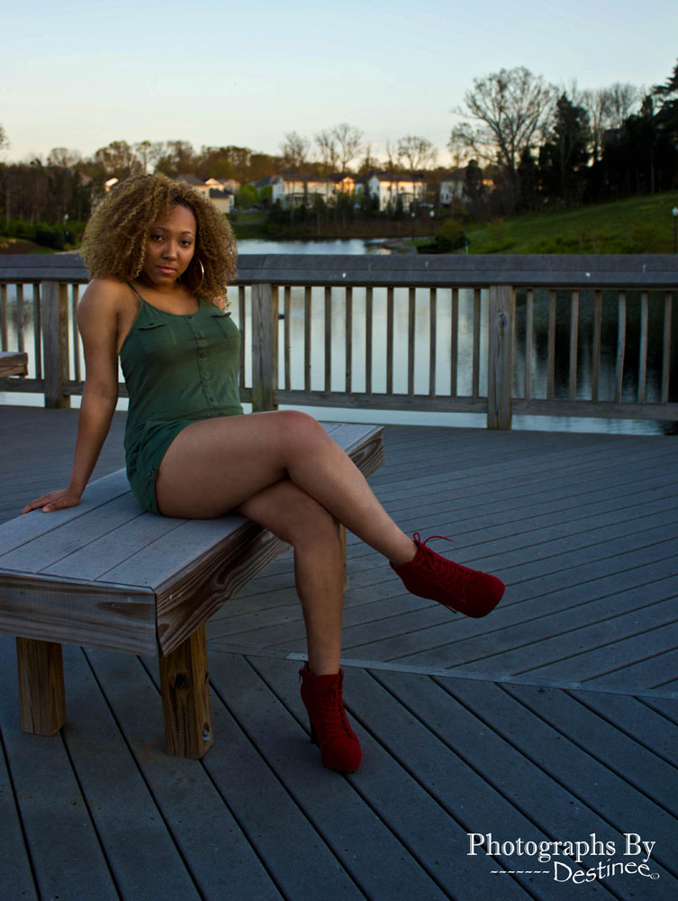 Female model photo shoot of Destinee Robinson Photo in Manassas VA