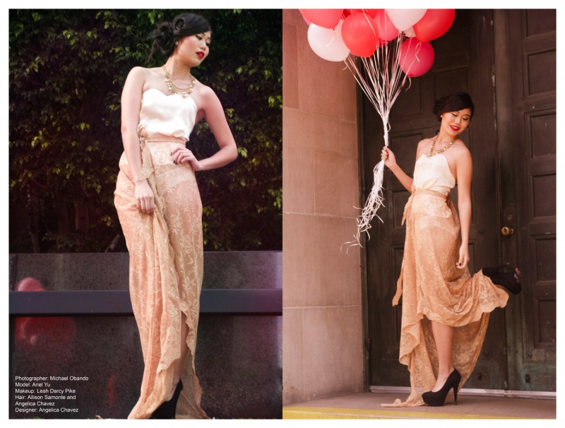 Female model photo shoot of Veltimera and a r i e l  by Michael Obando in Downtown LA
